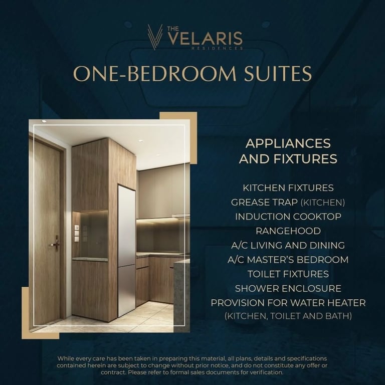 1BR The Velaris Residences 60sqm + Parking (Save ₱3.5M) Bridgetowne, Pasig — Pasig photo 2