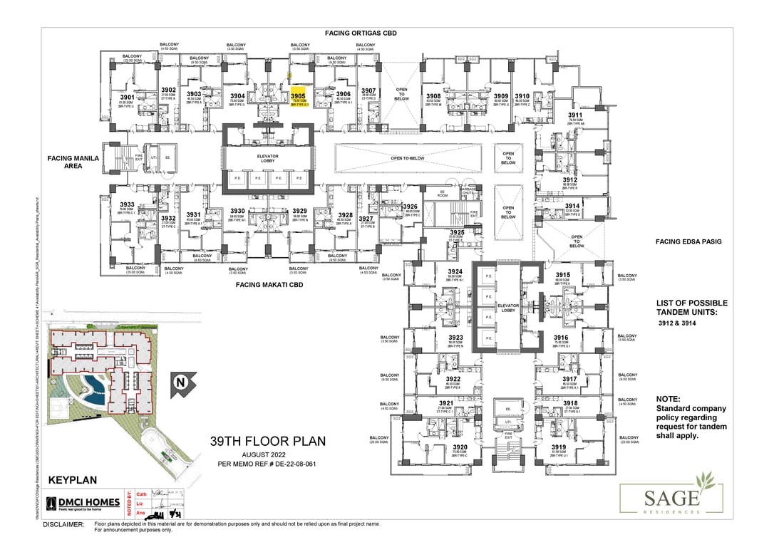 Pasalo! 3 Bedroom 78.50 sqm with parking at Sage Residences Mandaluyong — Mandaluyong photo 9
