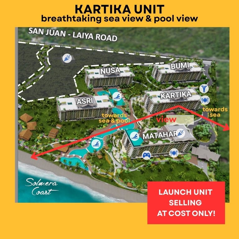 Fire Sale: Solmera Coast Kartia DMCI Homes - BELOW LAUNCH PRICE! 30% discount from equity paid
