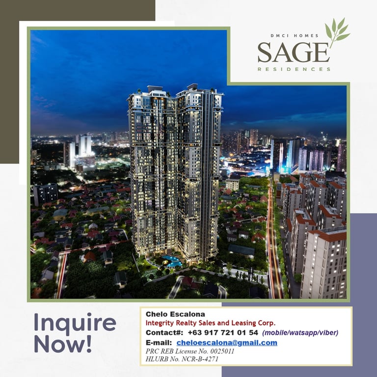 Pasalo! 3 Bedroom 78.50 sqm with parking at Sage Residences Mandaluyong — Mandaluyong photo 2