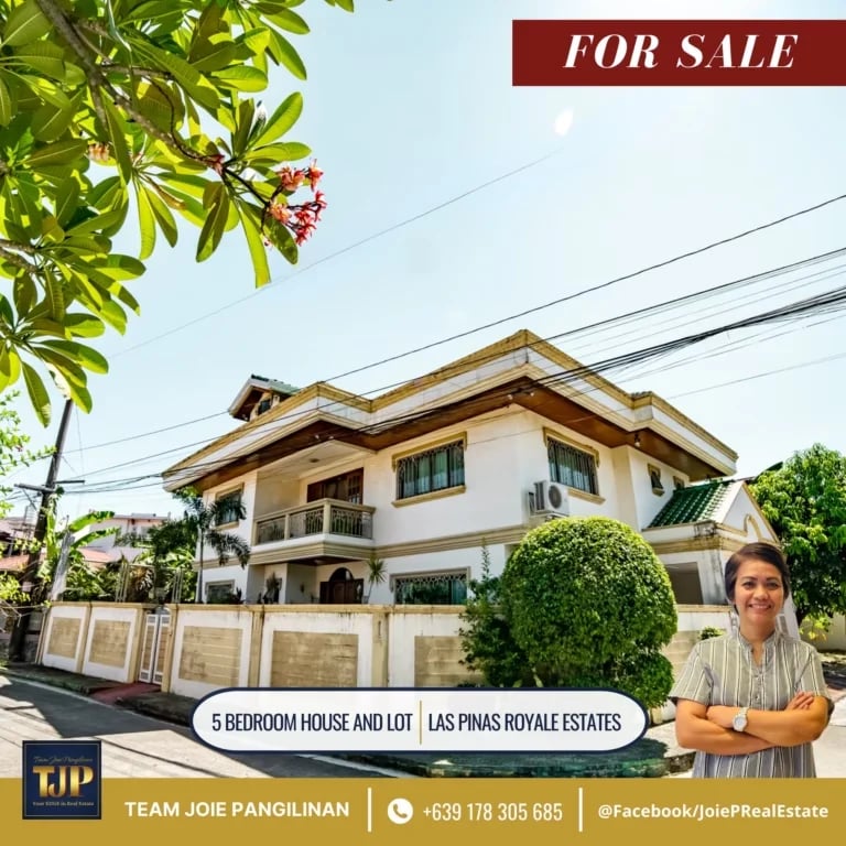 Las Pinas Royale Estates, Las Piñas City: 5-Bedroom For Sale