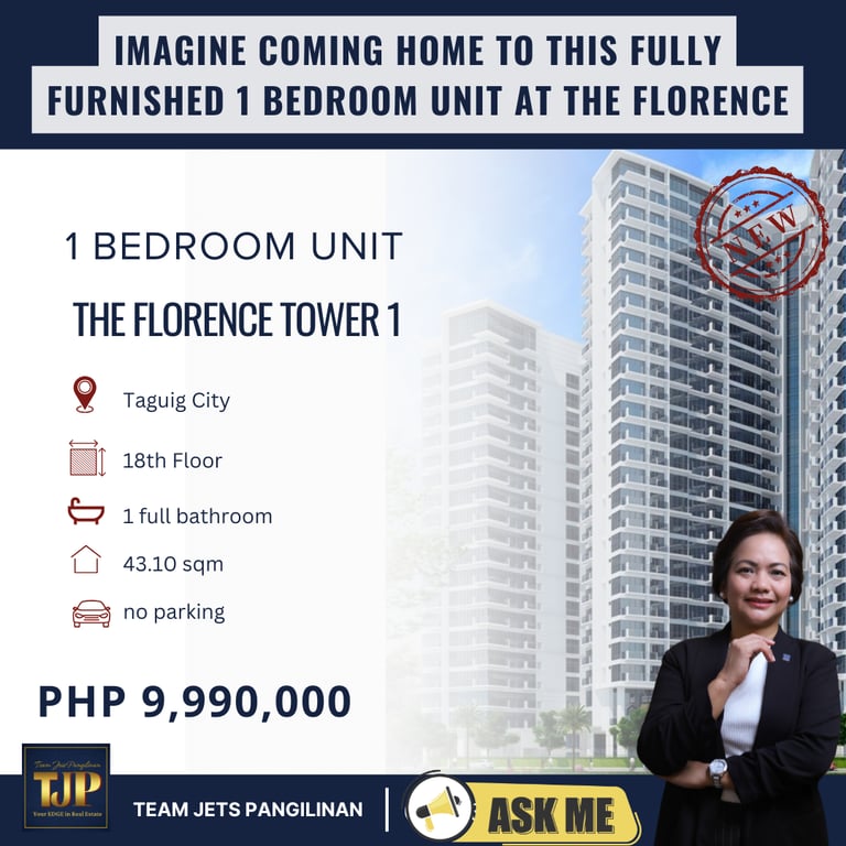 The Florence Tower 1, McKinley Hills, Taguig City — Taguig photo 2